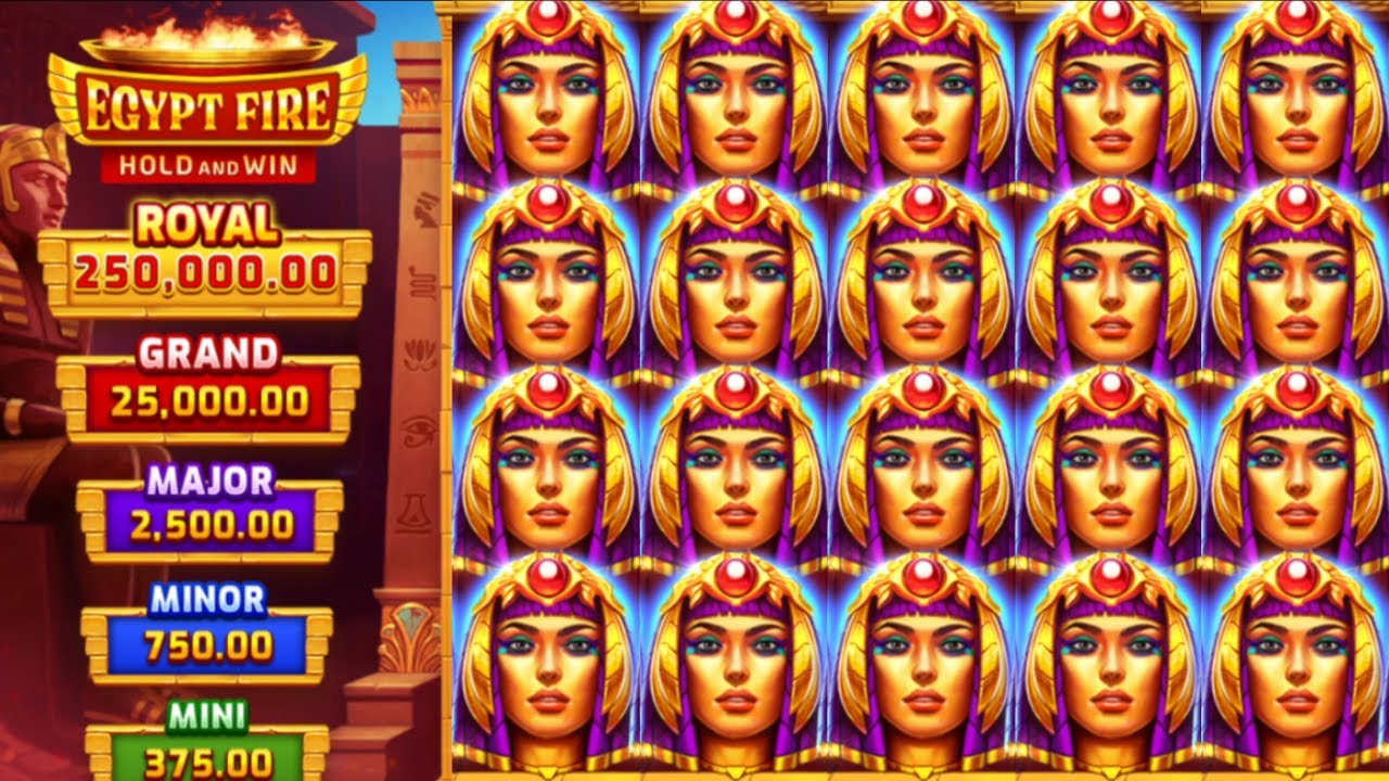 EGYPT FIRE WON 1,000 Classic Slot Machines
