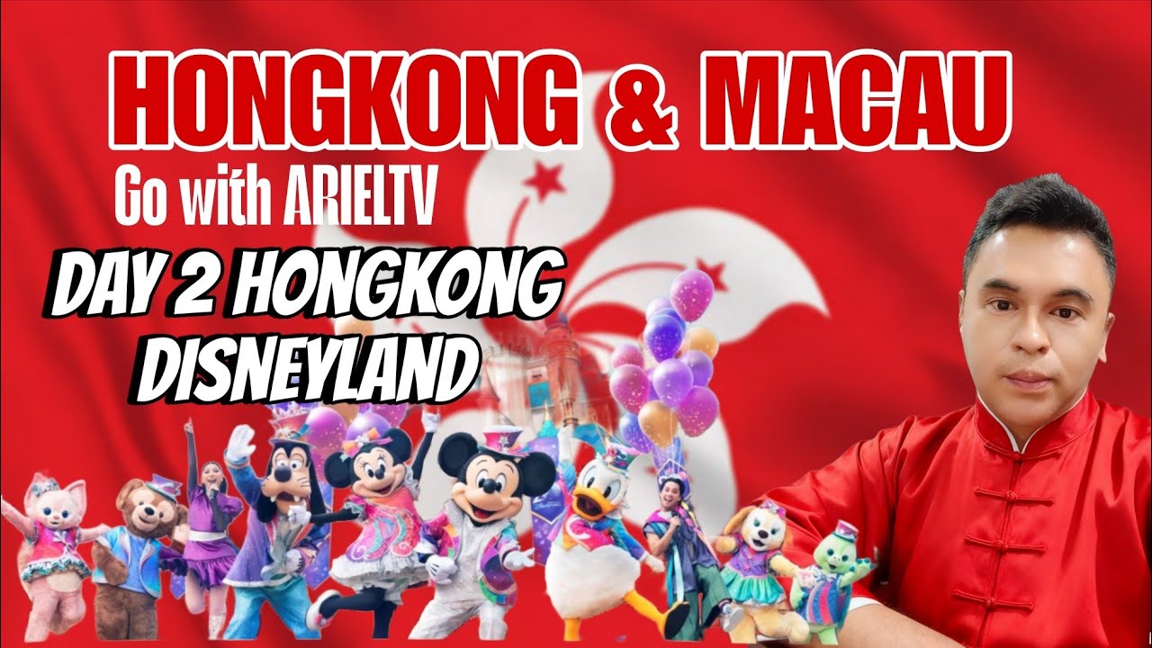 Day 2 🇭🇰 HONGKONG DISNEYLAND WHOLEDAY TOUR 9 ATTRACTIONS/RIDES