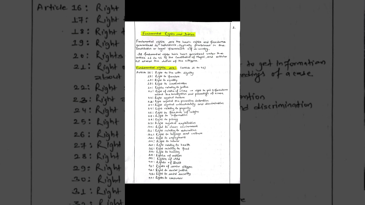 Constitution of Nepal 2015: Salient features, fundamental rights and duties (Part 3)
