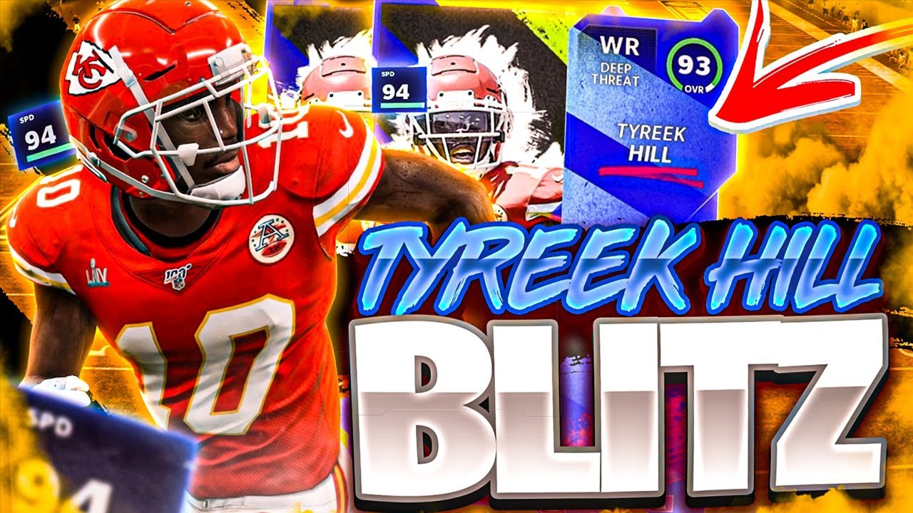 BLITZ TYREEK HILL DOMINATING! MADDEN 21 GAMEPLAY