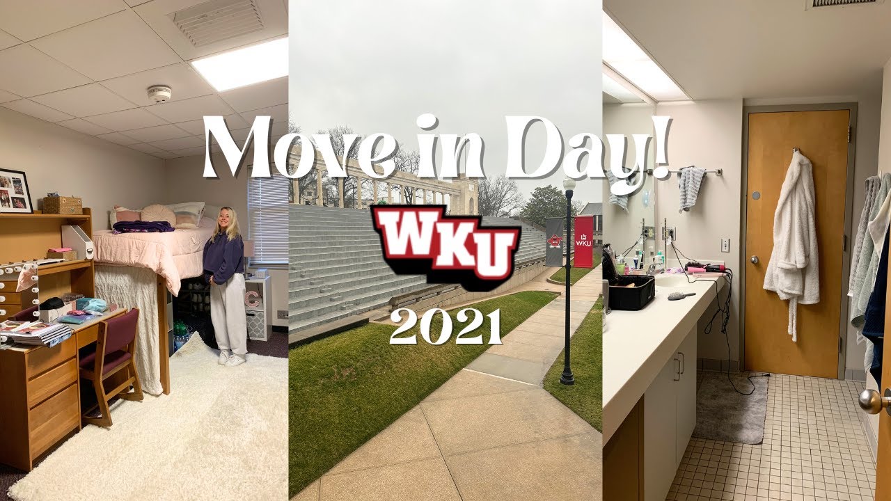 moving into college... again (Western Kentucky University) *vlog*