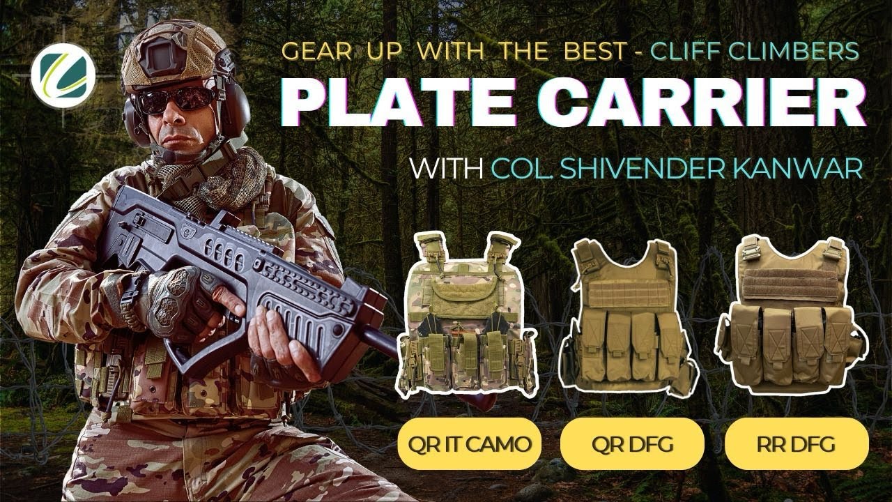 Military Plate Carrier Explained | Uses, Benefits & Truth Ft. Col. Shivender Kanwar #platecarrier