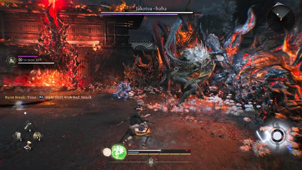 Nioh 3 - Old Lady Snake Hands