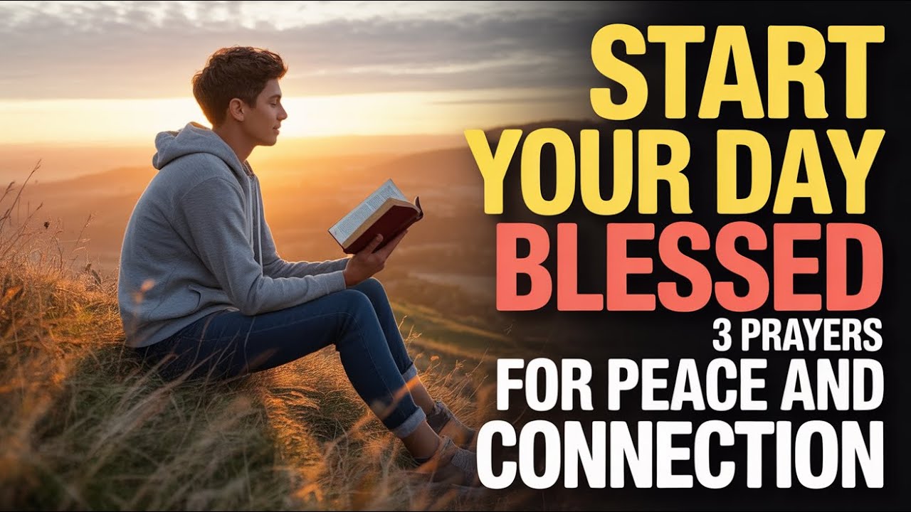 Powerful Morning Prayer: 3 Transforming Blessings for Sacred Peace and Divine Connection Today!