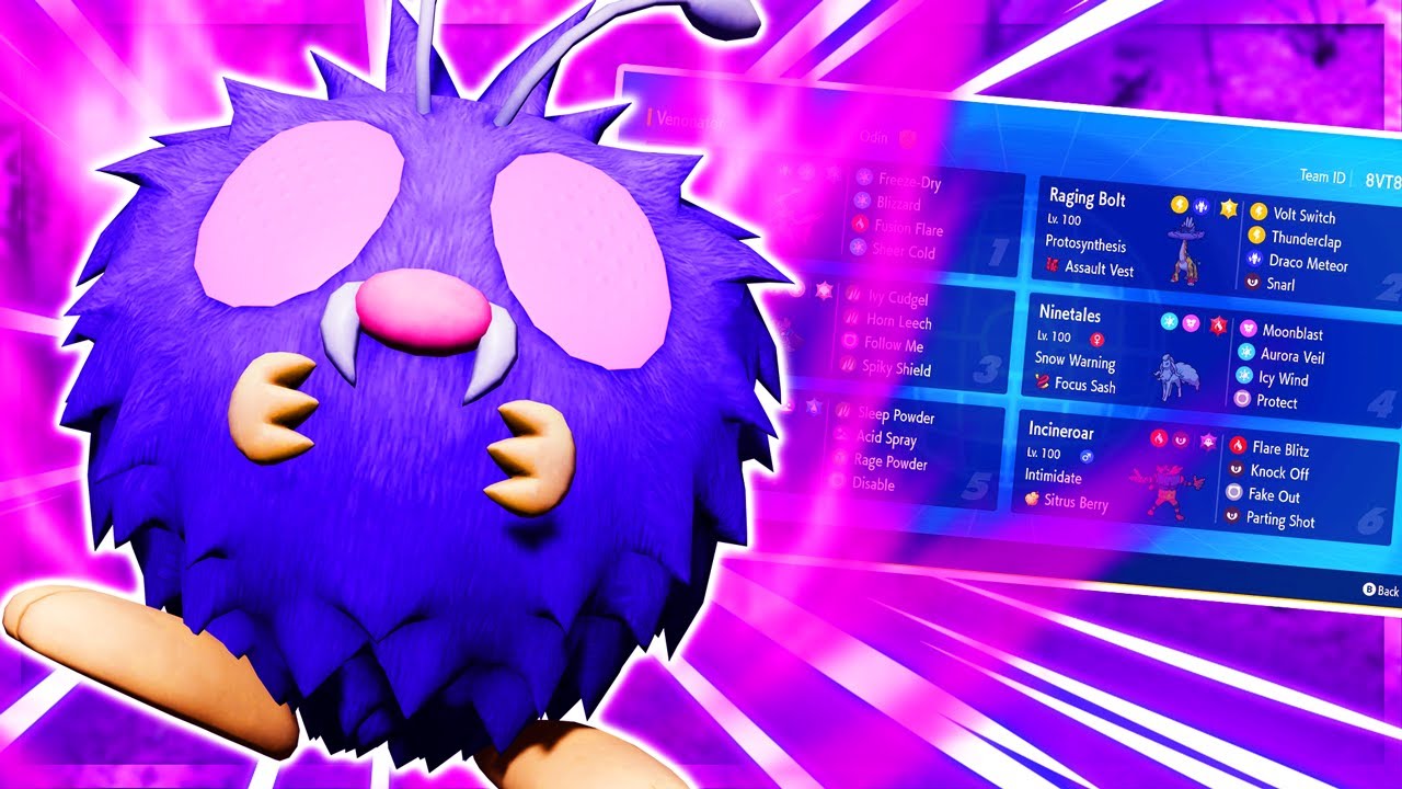 YOU MIGHT ASK YOURSELF WHY I'M USING VENONAT in VGC 2024 Regulation G
