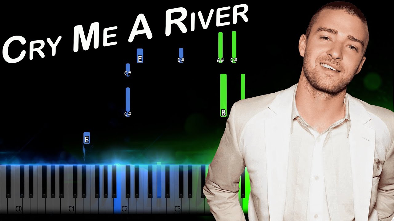 Justin Timberlake - Cry Me A River Piano Tutorial