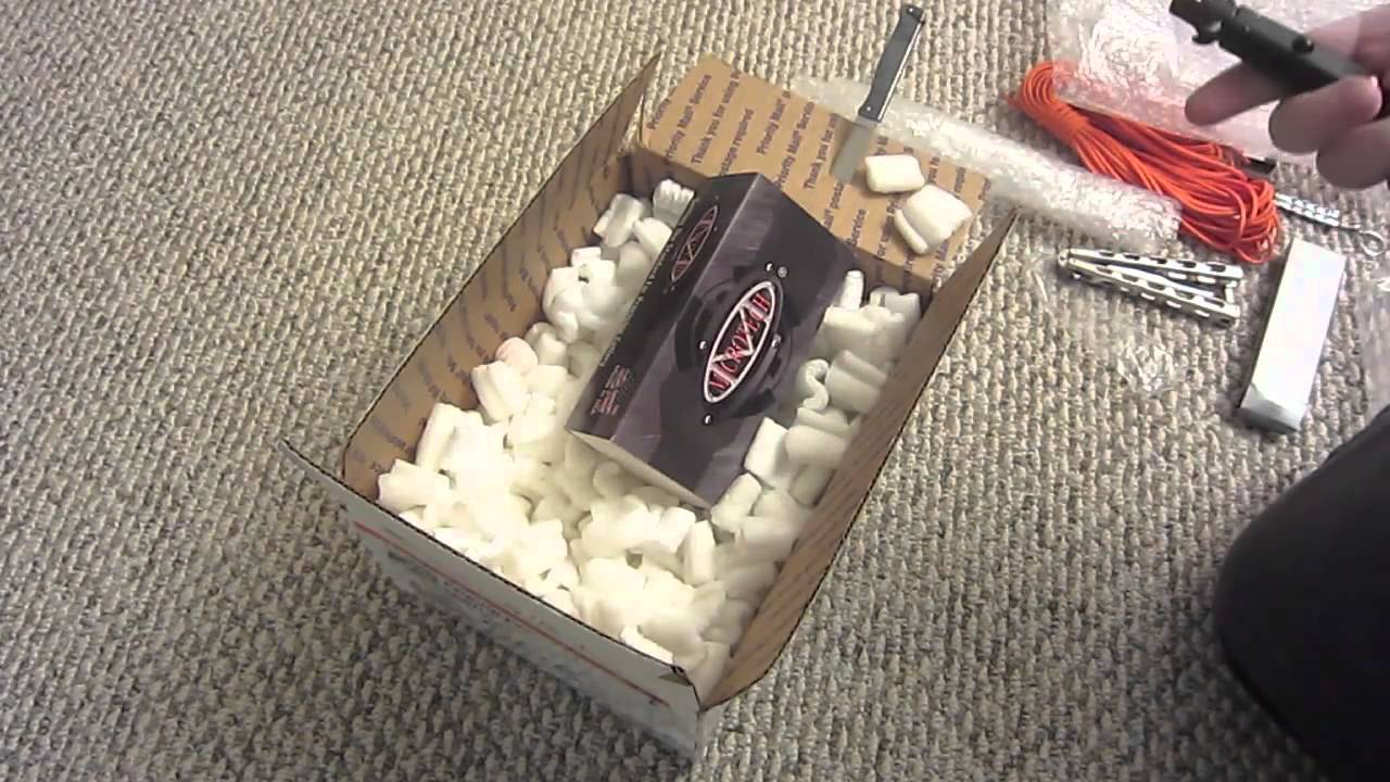 Unboxing Package From Bladeops - 10/7/2010