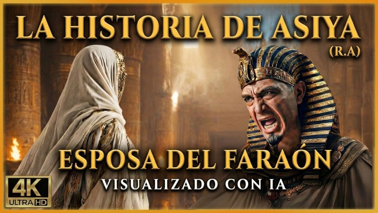 La esposa del Faraón eligió a Allah - La historia de Asiya(R.A.) con IA | Madres del Paraíso | Ep.5