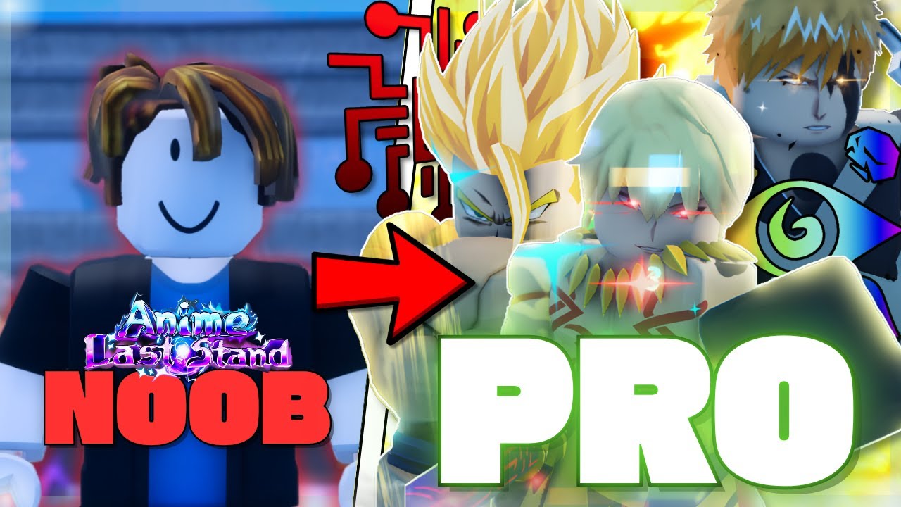 Из нуба в профессионала в аниме Last Stand Roblox!