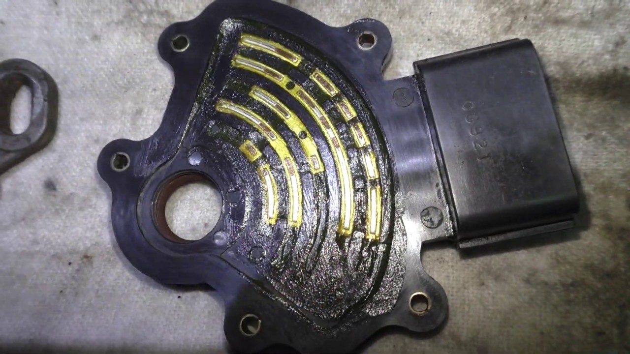 чистка датчика селектора акпп хонда стрим к20а