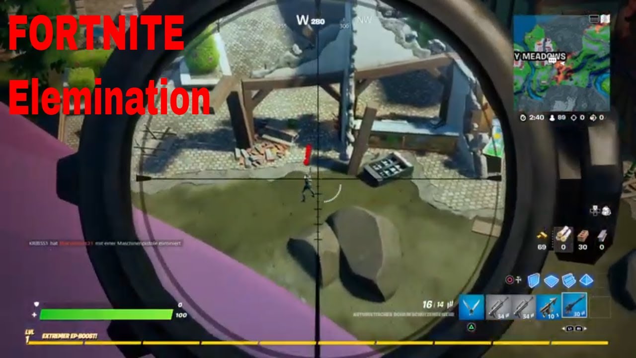 Fortnite Sieg Ps4 Gameplay - Schattenkrieger Gameplay Walkthrough 2022