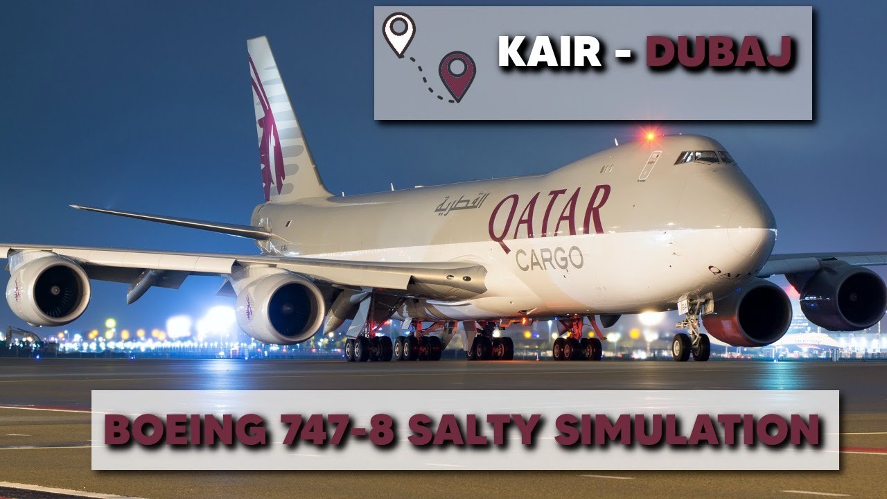 ZAOPATRZENIE! | KAIR - DUBAJ | #104 | 747-8 SALTY SIMULATION | MICROSOFT FLIGHT SIMULATOR 2020 PL
