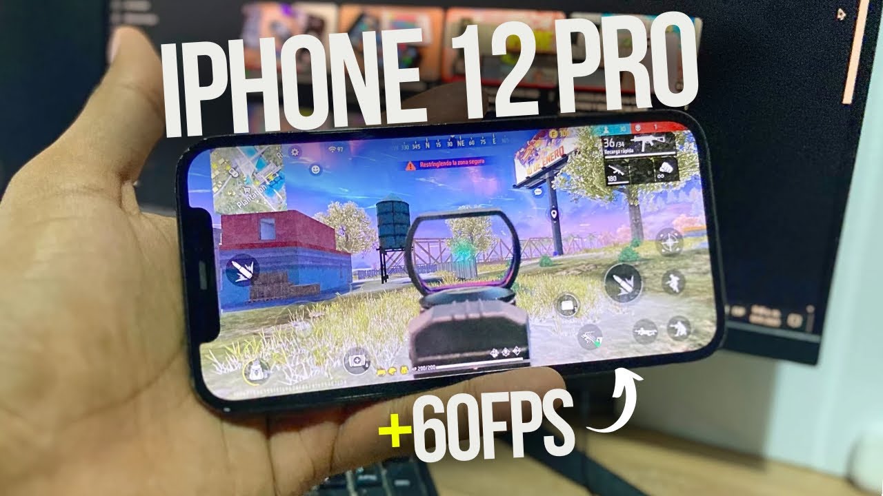 ✅iPHONE 12 PRO PRUEBA DE RENDIMIENTO - CALL OF DUTY - FREE FIRE  +60FPS