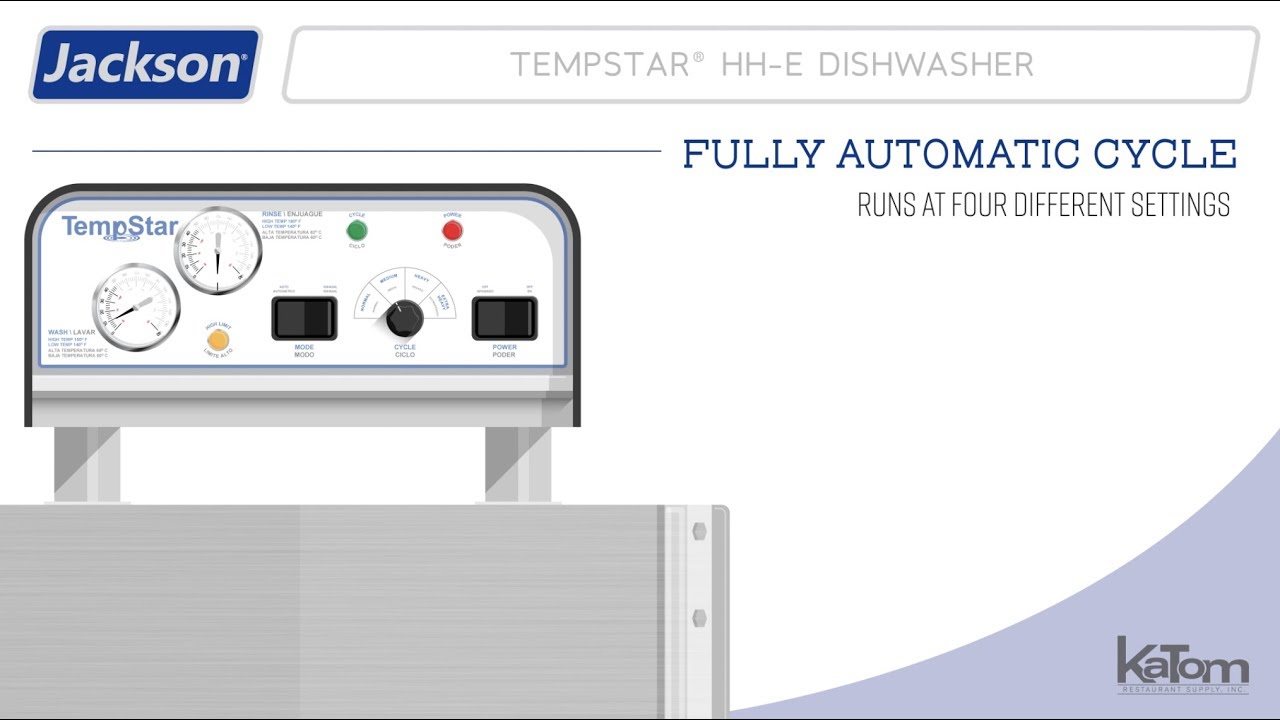 Jackson TempStar&reg; HH-E Dishwasher
