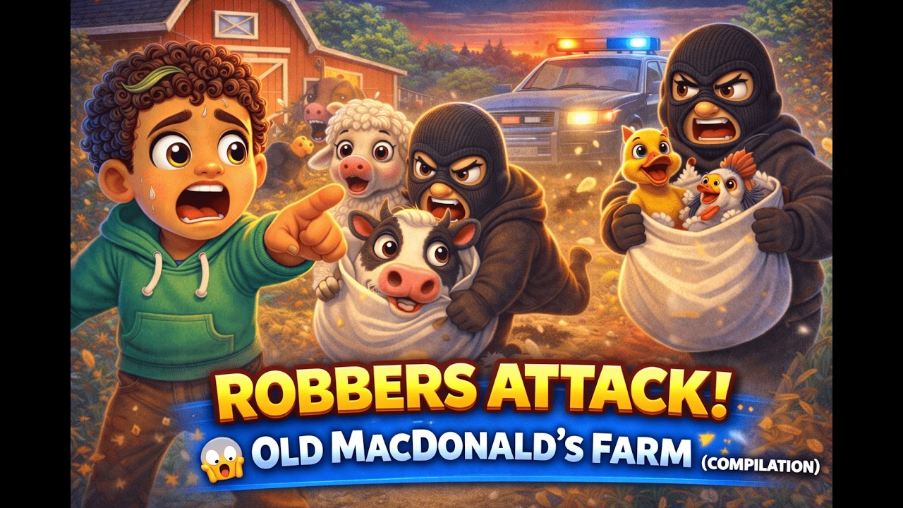 Thieves Attack Old MacDonald’s Farm 😱 | Milo Saves the Animals 🐮🚓 (COMPILATION)