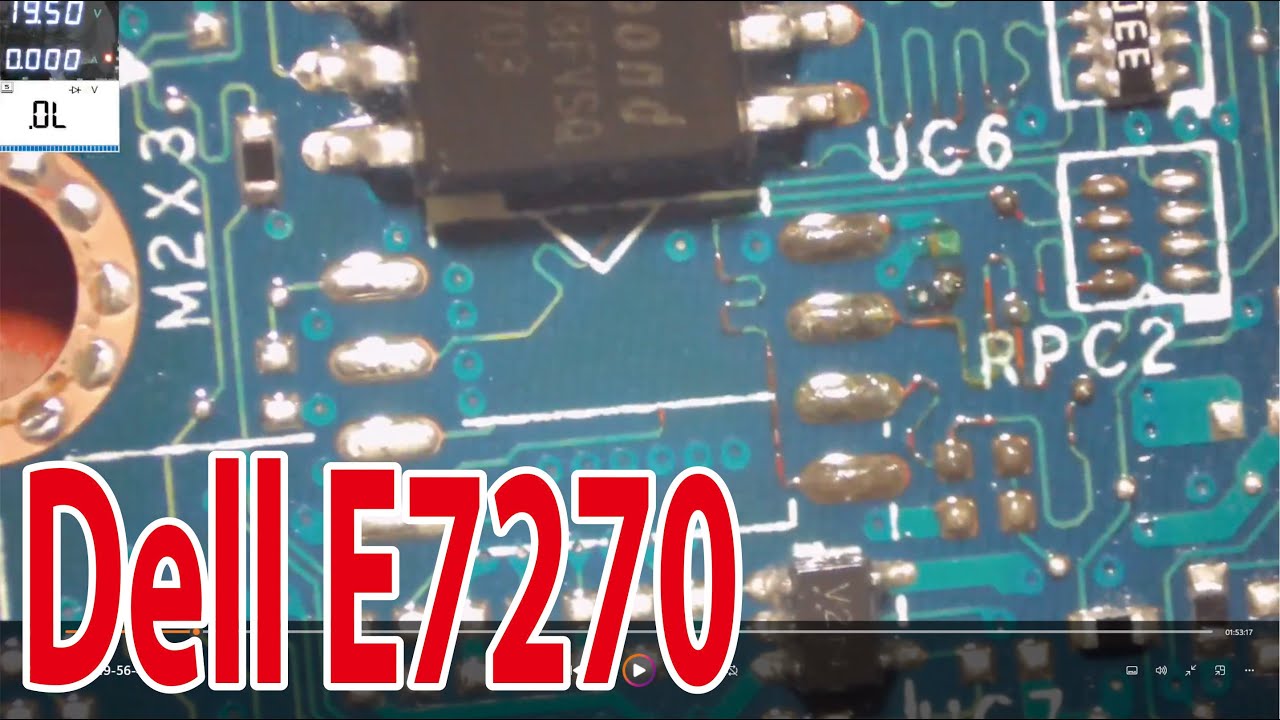 Dell E7270 Hidup Beberapa Detik Langsung Mati