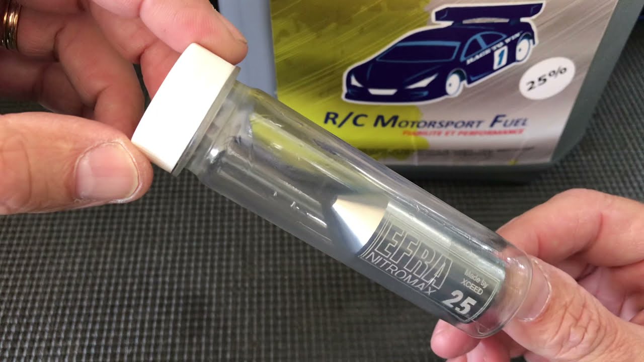 ⚠️ ATTENTION ICI ON CONTROLE LE CARBURANT !!! ACCESSOIRE RC FUEL - EFRA NITROMAX 25 💯 XCEED XC103041