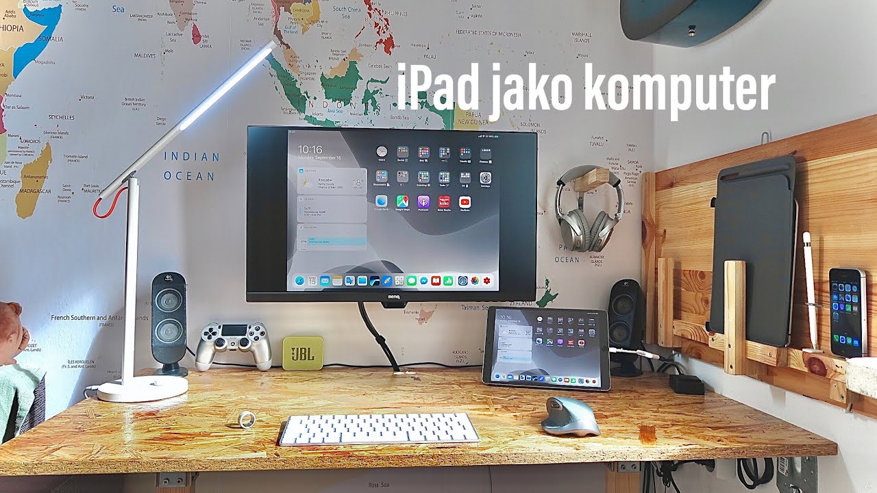 Biurko tour 2019 - iPad Pro jako komputer stacjonarny