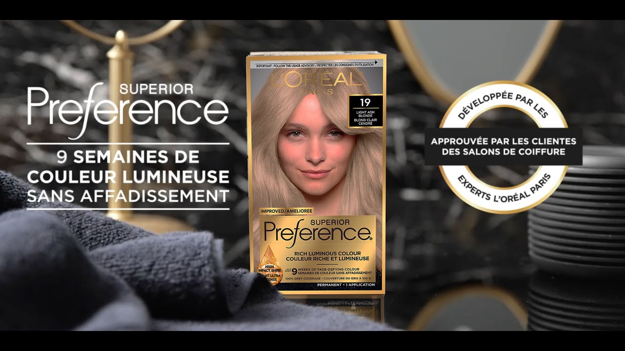Superior Preference Coloration Permanente : Tutorial