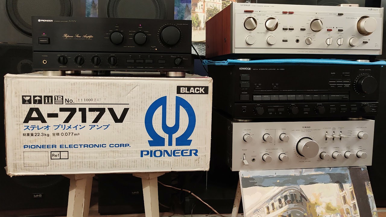 Усилитель Pioneer A-717V (1988г.в.)
