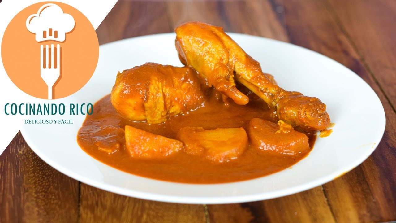 Pollito en Chile Pasilla Guisado Casero