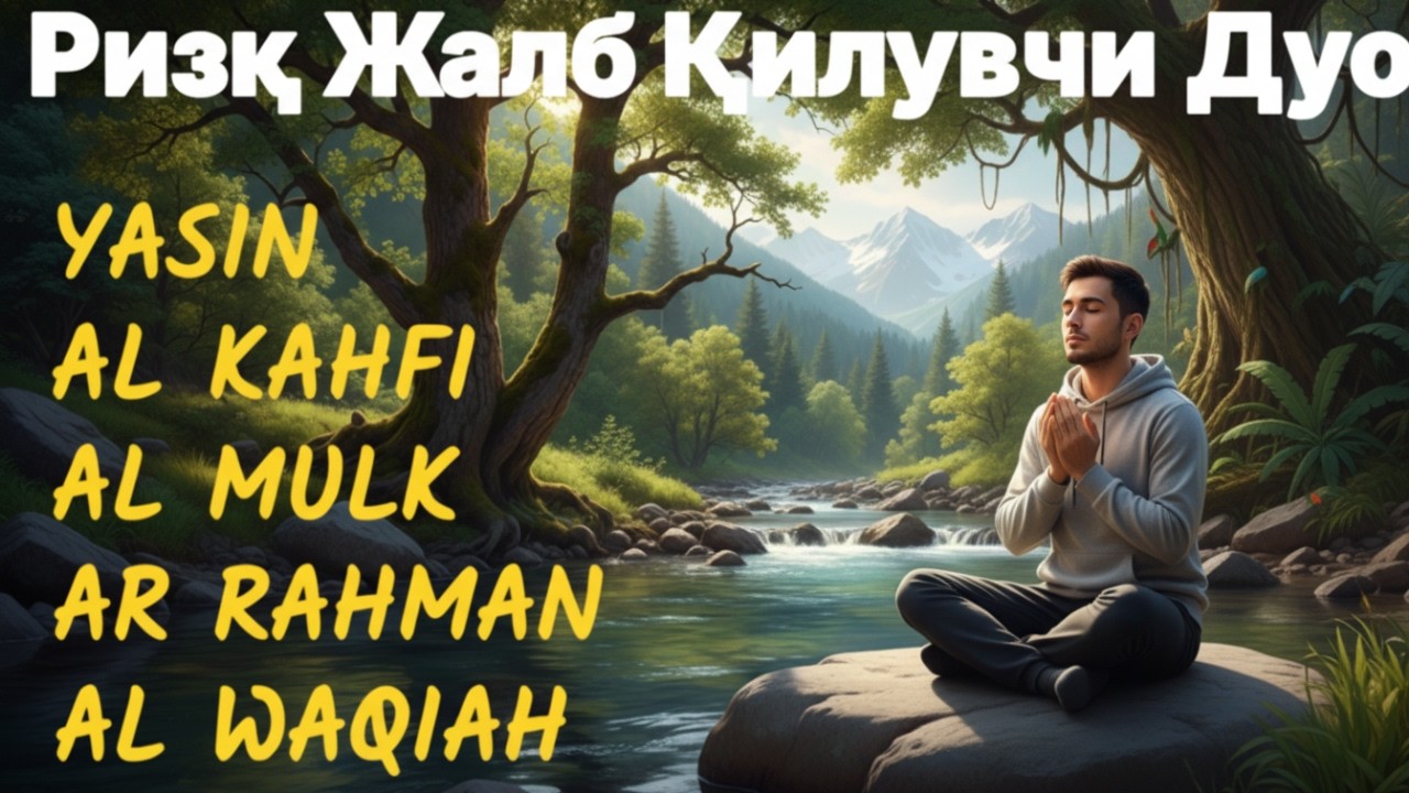 Ризқни кўпайтирувчи энг кучли дуолар | Бойлик учун Қуръон суралари