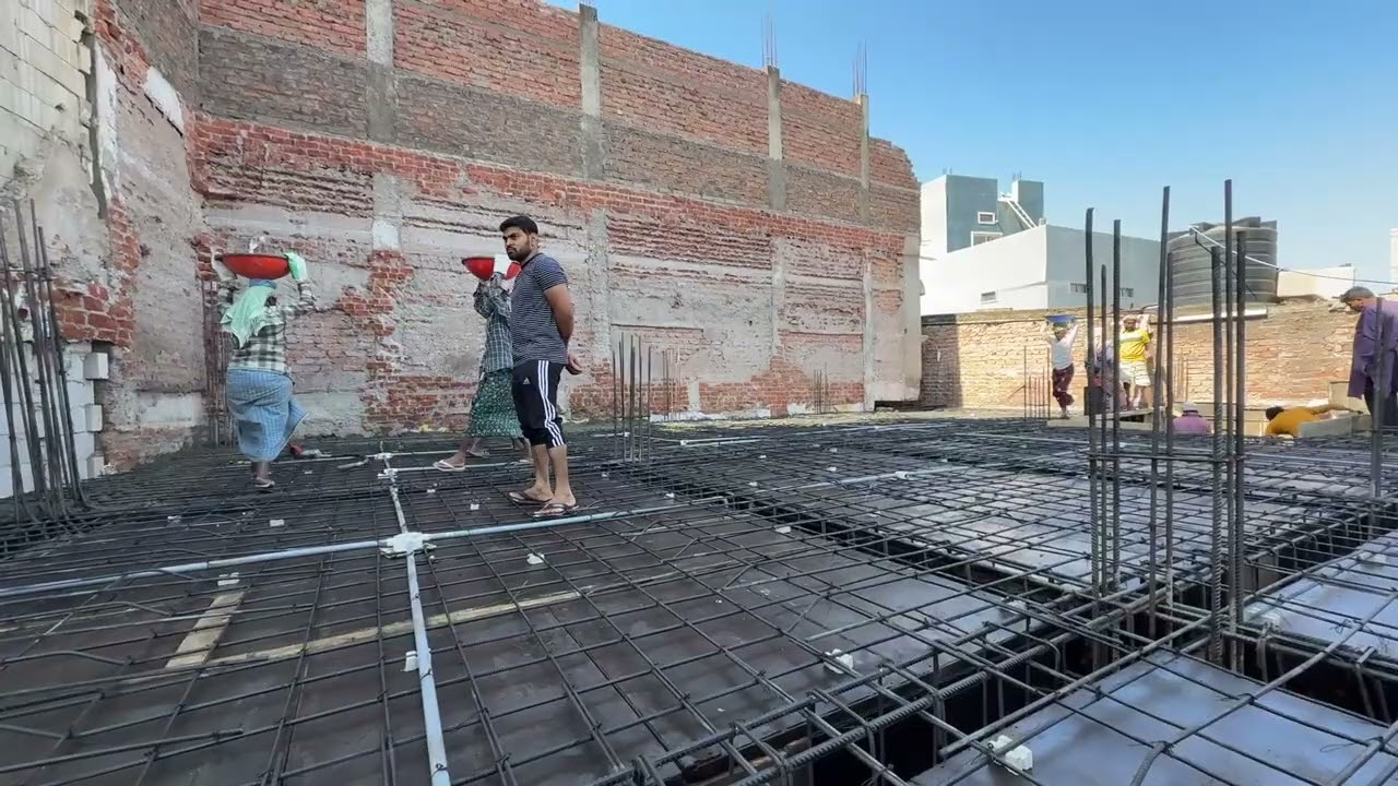 1 hour of slab pour in 6 minutes