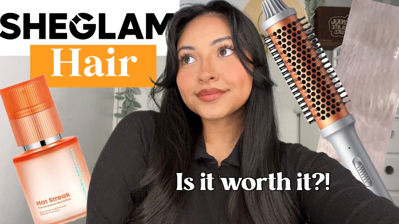 Sheglam Hair Review!! Blowout Brush