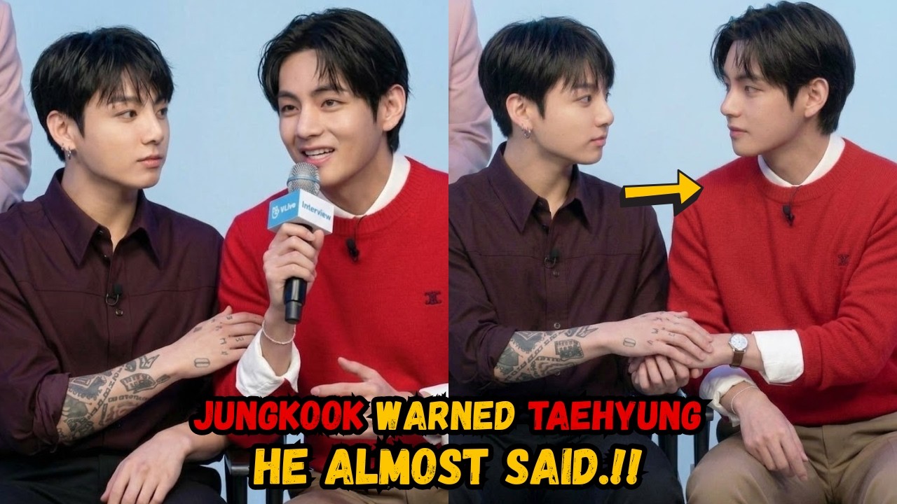 Jungkook Warned Taehyung… His Eyes Revealed Everything! Then He Said This!