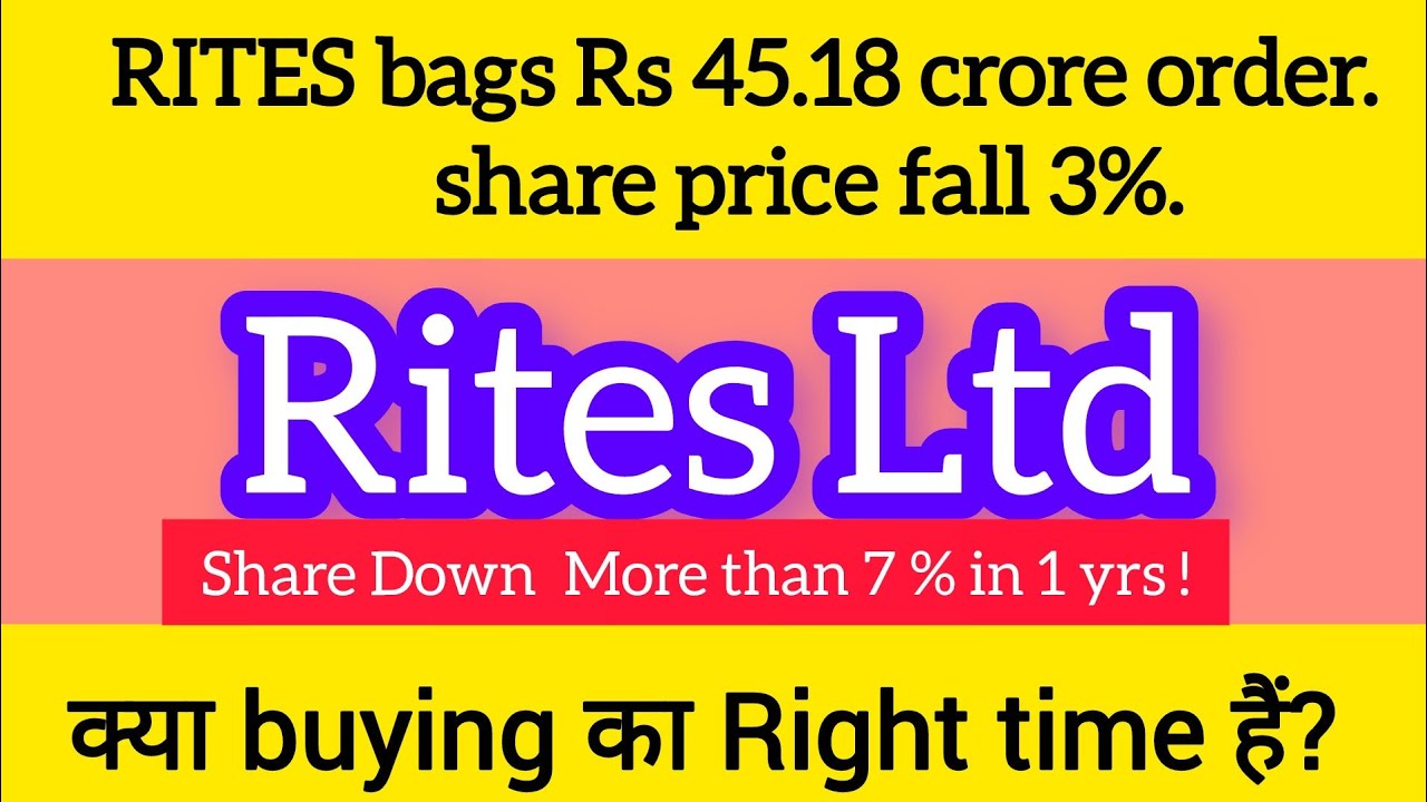 Rites Ltd Share Latest News | Rites Share News | Rites Share Analysis | Rites PSU Share