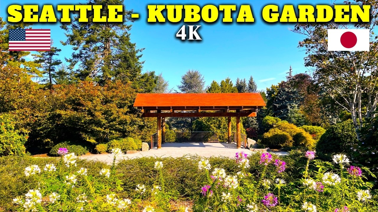 Explore Kubota Garden Seattle | Cinematic 4K Walking Tour & Hidden Gem in Washington