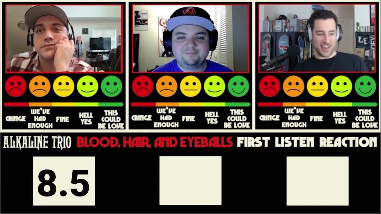 First Listen Reaction To: Alkaline Trio 