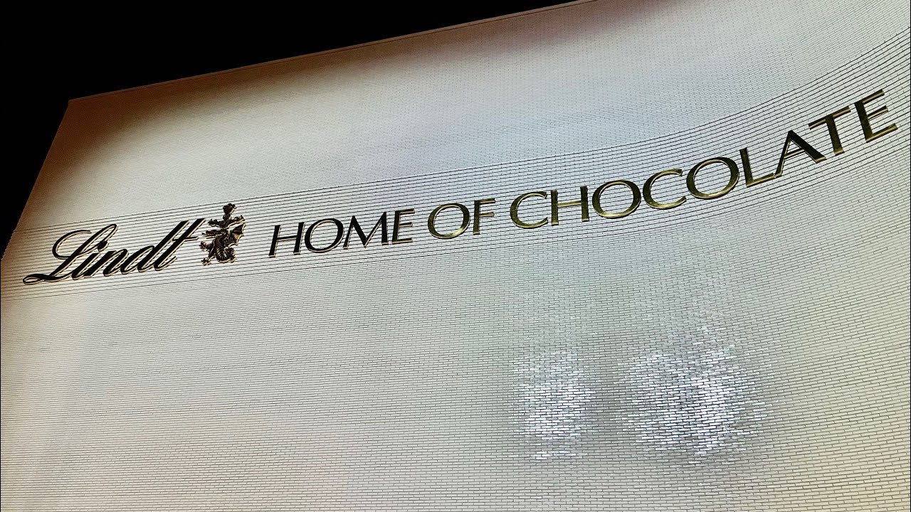 Fábrica de chocolate Lindt Home of Chocolate - Zurique Suíça 4K