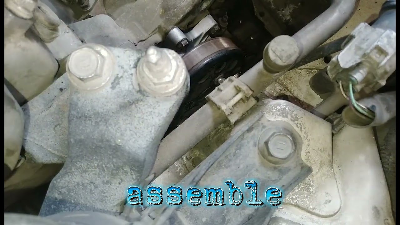 replace water pump toyota vios 2016 model
