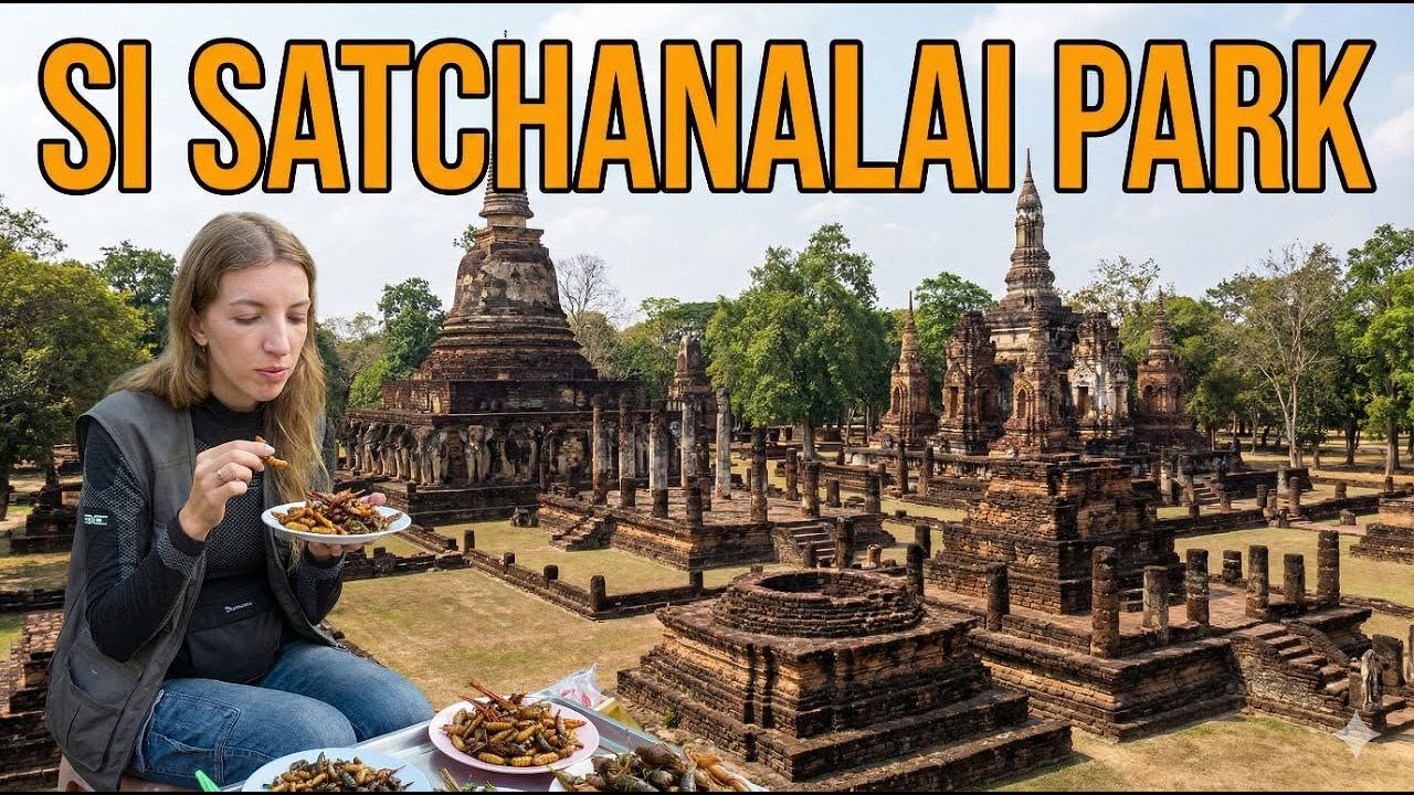 Da Chiang Mai al Laos in NT1100: Storia e Misteri di Si Satchanalai (Laos Ep.1)