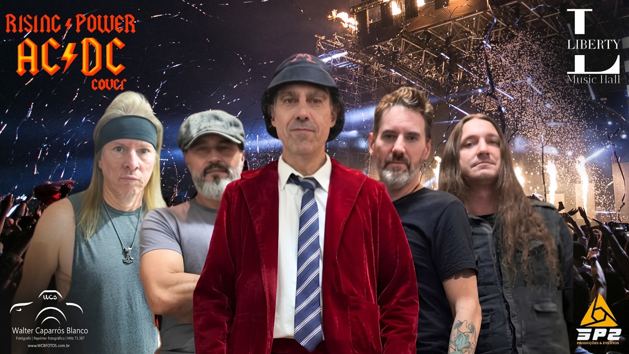 Show da Banda Rising Power AC/DC  Cover na Liberty Music Hall