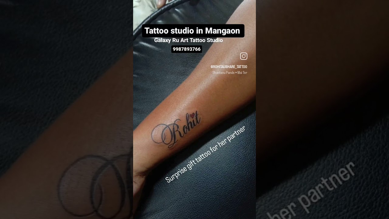 Mam Ka surprise Tattoo Gift For Her Partner