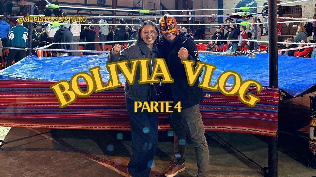 Vimos una pelea de cholitas en La Paz!