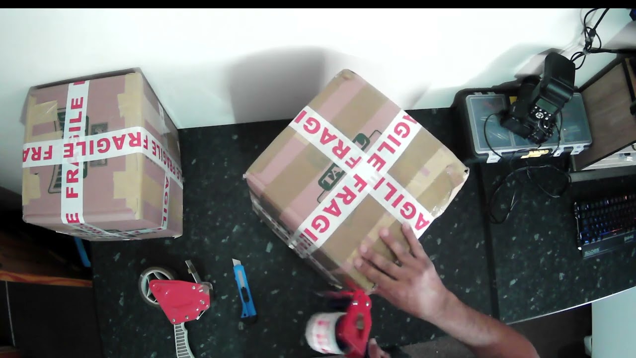 How I Pack The Bigger items Packing VHS Player