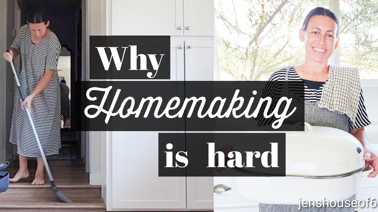 Why the Homemakers Job Is Hard | Homemaking is Hard + New | #homemaker #homemaking #sahm #home #ditl