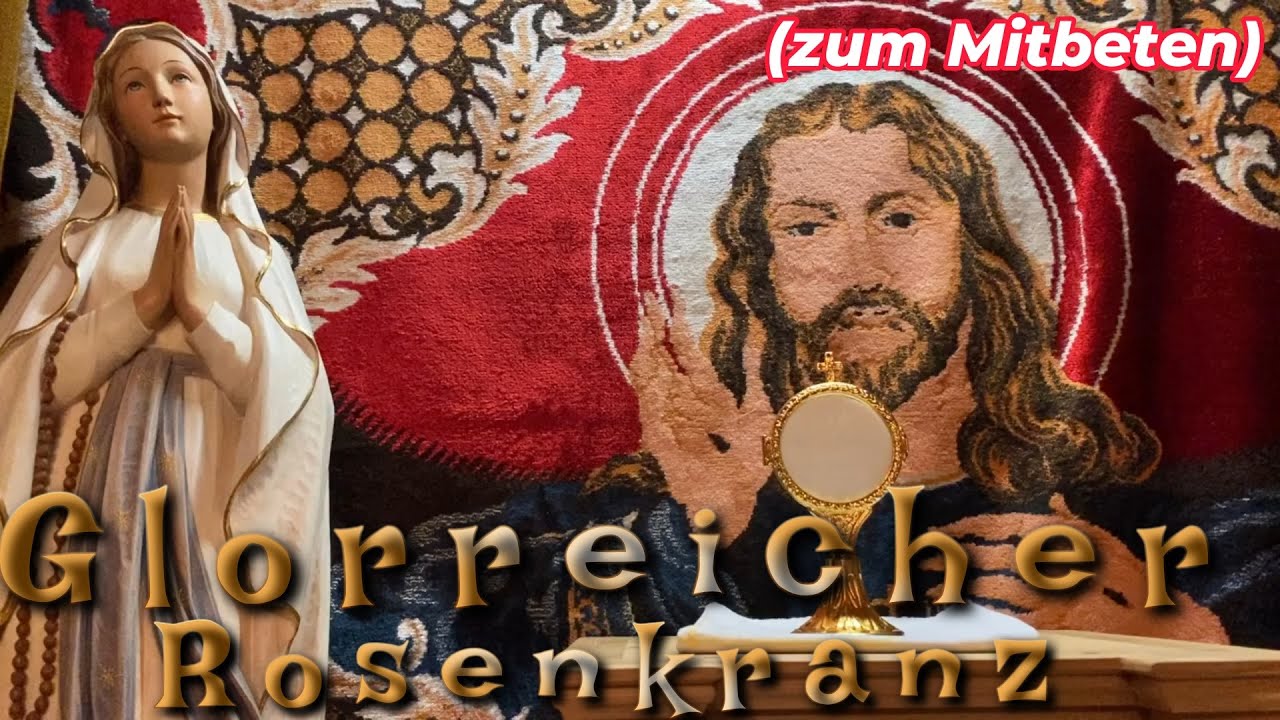 So betest Du den Glorreicher Rosenkranz (zum Mitbeten) | Pfarrer Fimm | #Rosenkranz