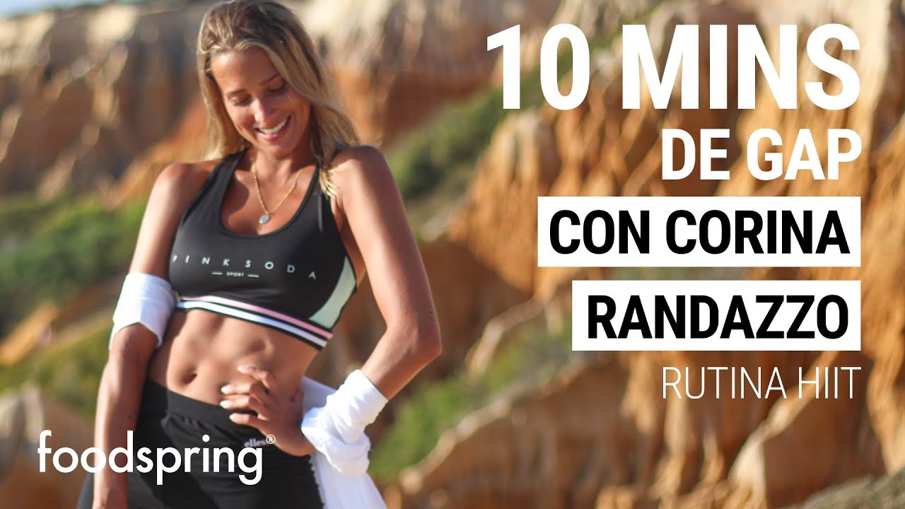 10 MINS CON CORINA RANDAZZO | GAP HIIT | foodspring®