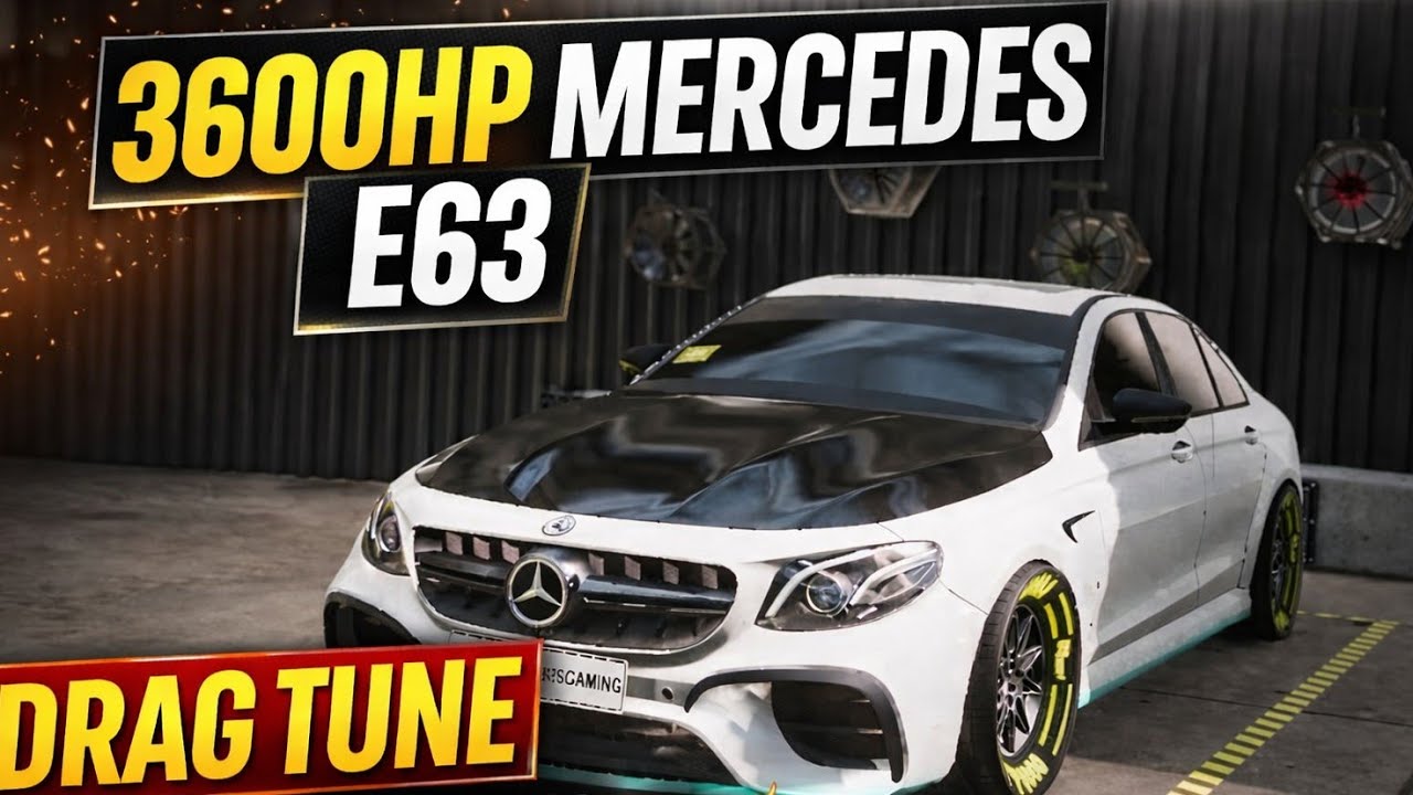 3600HP Mercedes Benz E63 Drag Tune | New Engine Setup | Car Parking Multiplayer 2 Update 1.2.3.2