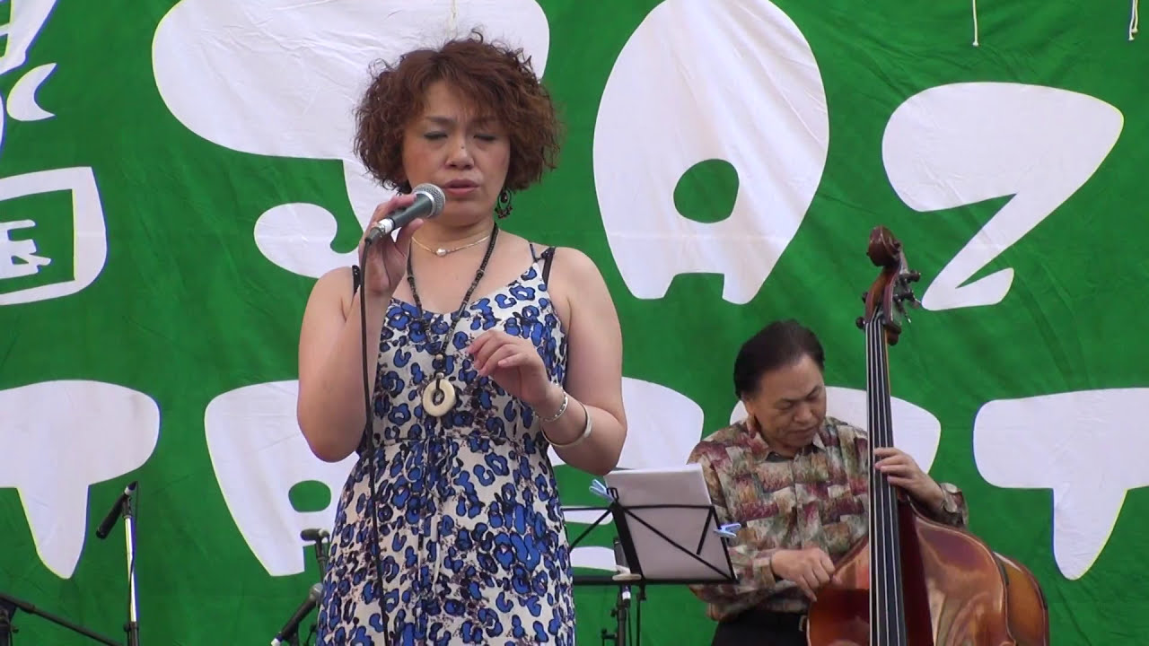 臼井優子   和泉の国JAZZ STREET 2014 ♪Caravan