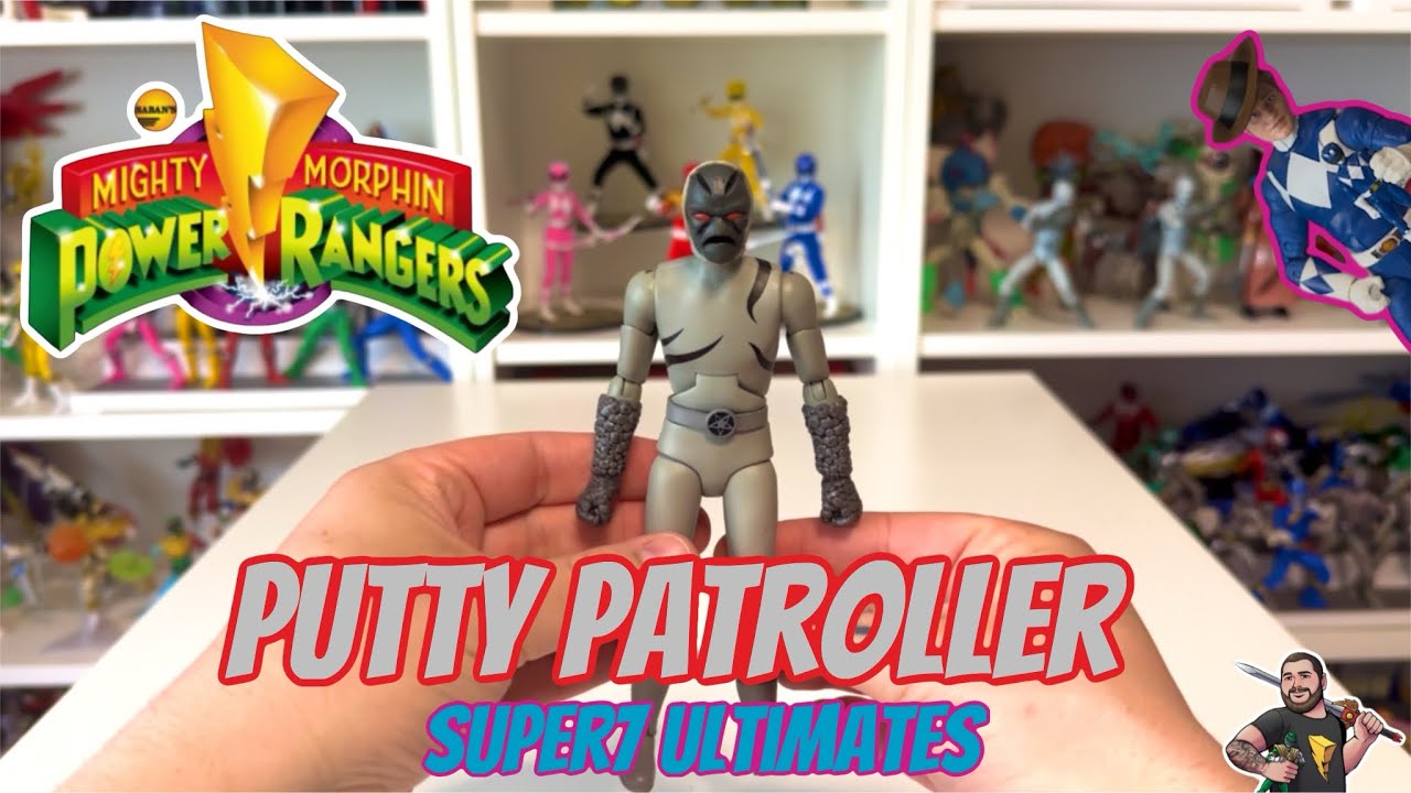 Super7 ULTIMATES Mighty Morphin Power Rangers Putty Patroller unboxing & review #powerrangers #mmpr