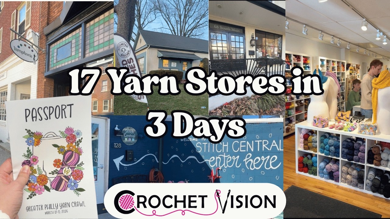 Смогу ли я посетить ВСЕ 17 магазинов пряжи за одни выходные?! Philly Yarn Crawl 2026