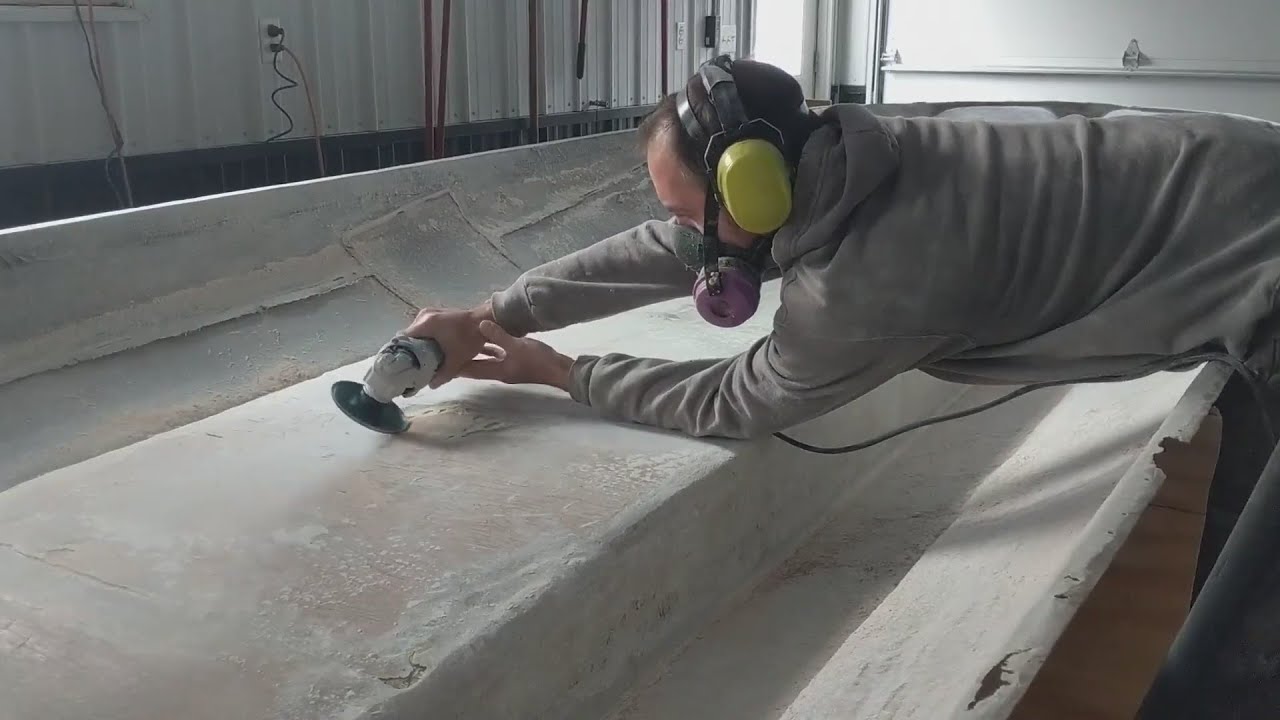 Hydrostream Restoration removing the bad fiberglass Prep Pt.6