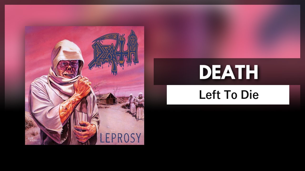 Death - Left To Die (Drums and Bass Backing Track with Guitar Tabs)