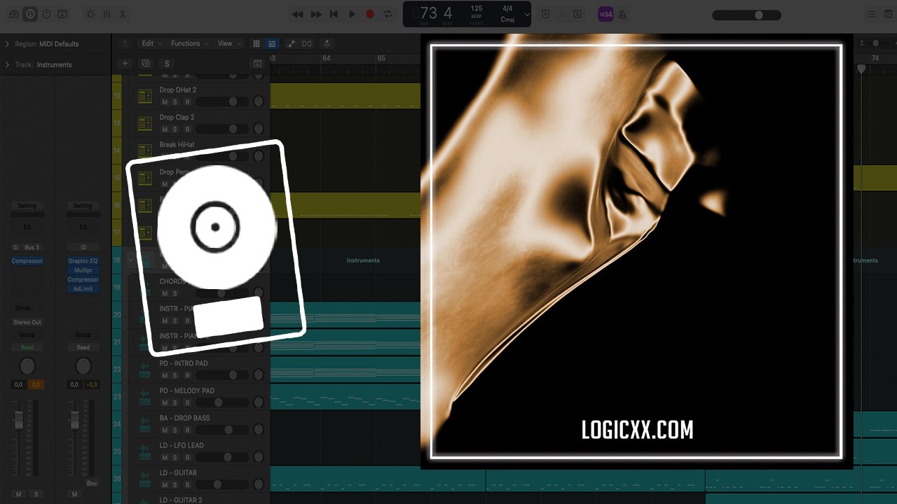Claptone & Hannah Boleyn - Black & Gold | Logic Pro Remake