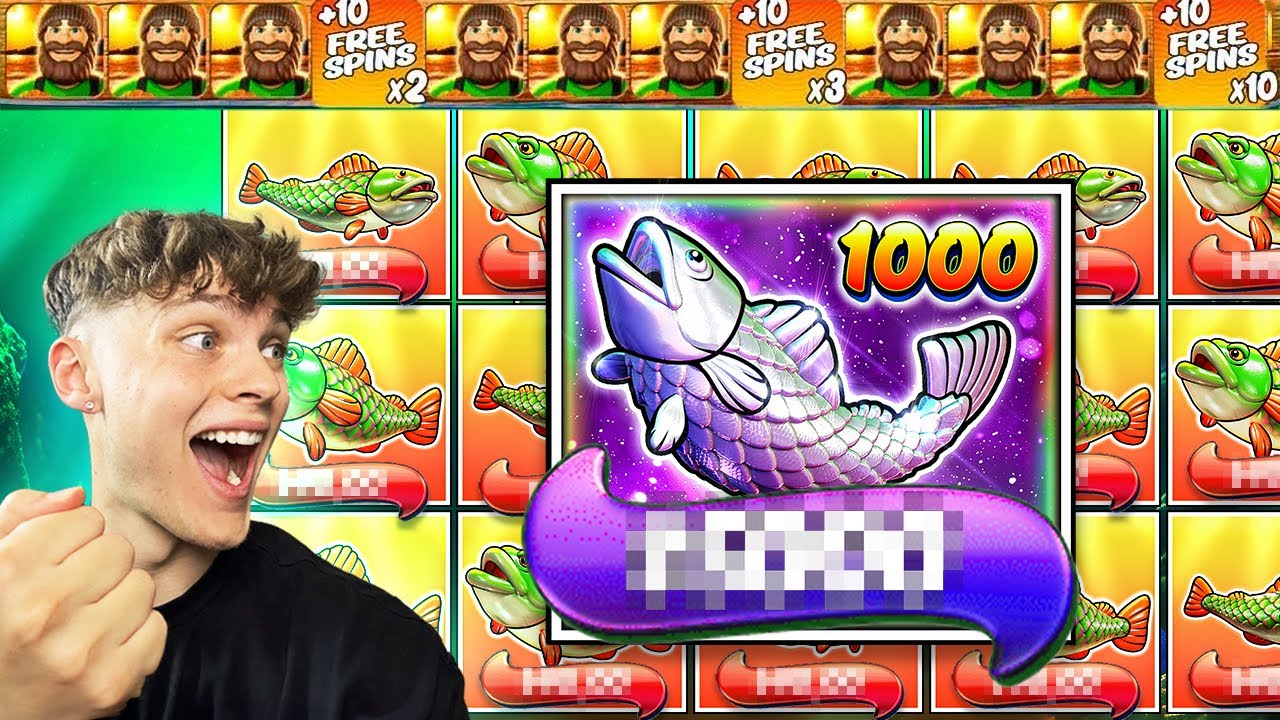 I SPUN IN ON MAX BET THREE TIMES ON BIG BASS BONANZA 1000! (INSANE)